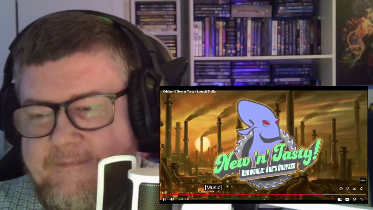 Abe's Oddysee: Triple Trailer Tuesday Reaction #reactionvideo #trailerreaction #abesoddysee