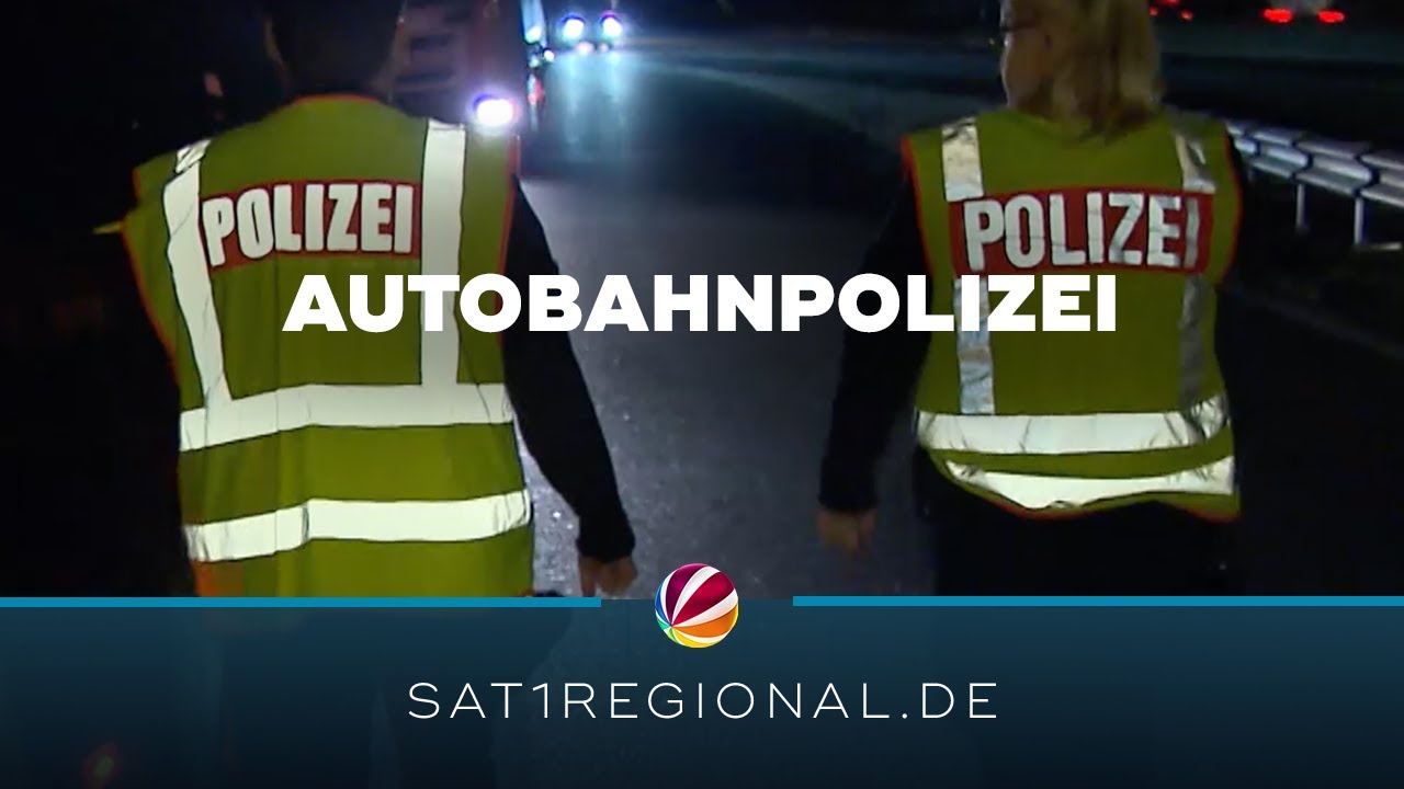 Gefahr durch fehlende Lkw Stellplätze: Unterwegs mit der Autobahnpolizei