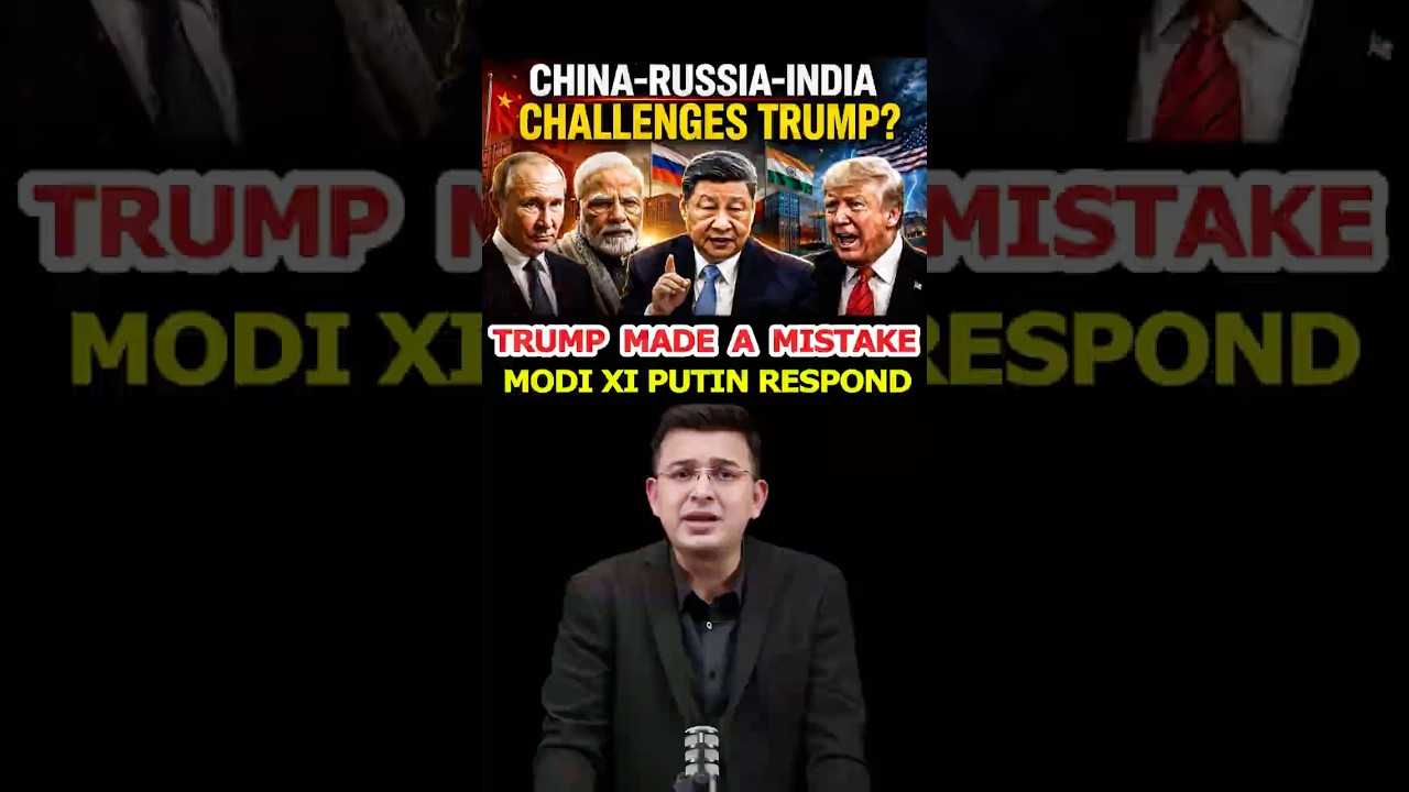Trump Picked a Fight With Three Giants? | India-China-Russia 🔥 #donaldtrump #khamenei