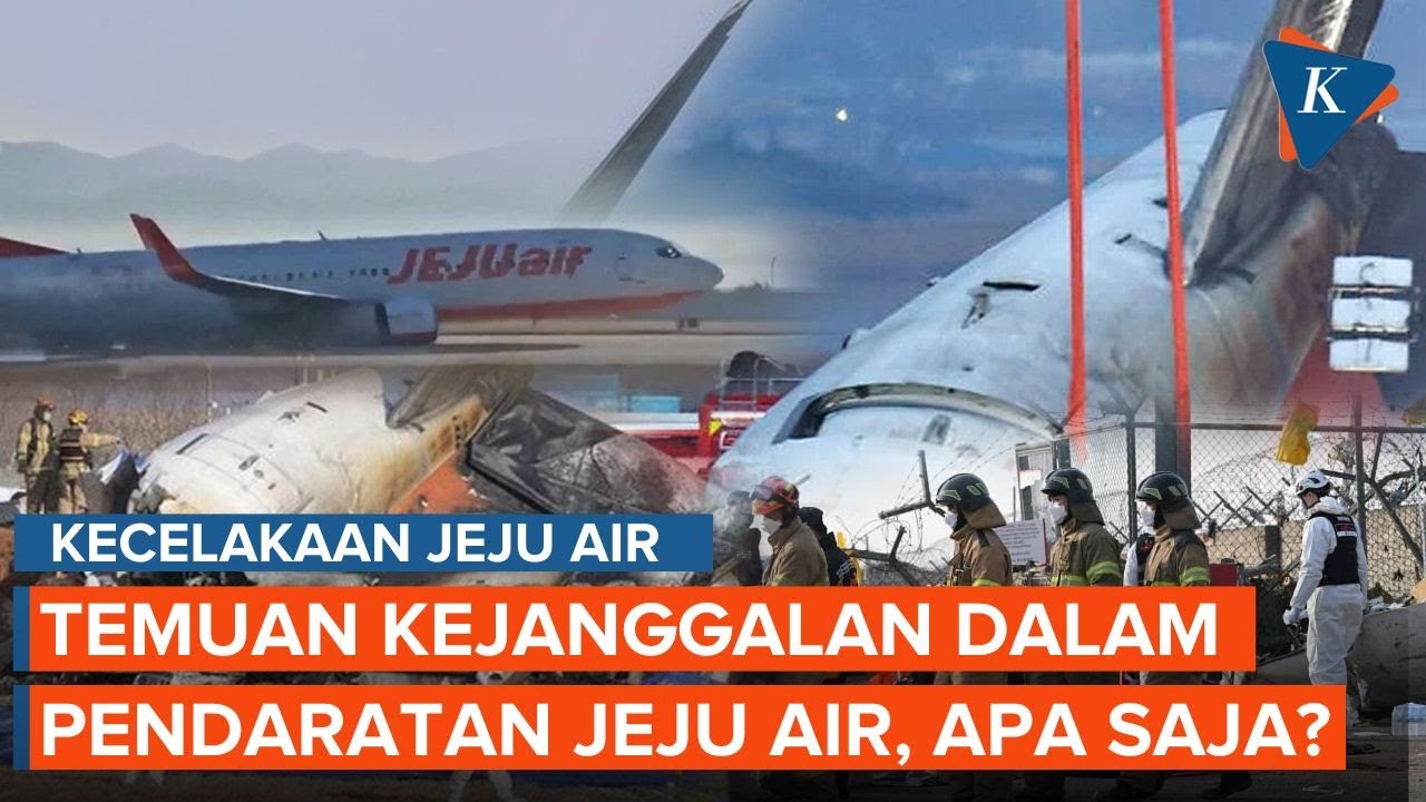 Ahli Bilang Janggal: Malfungsi Roda, Flaps, hingga Keputusan Pilot Jeju Air Disorot