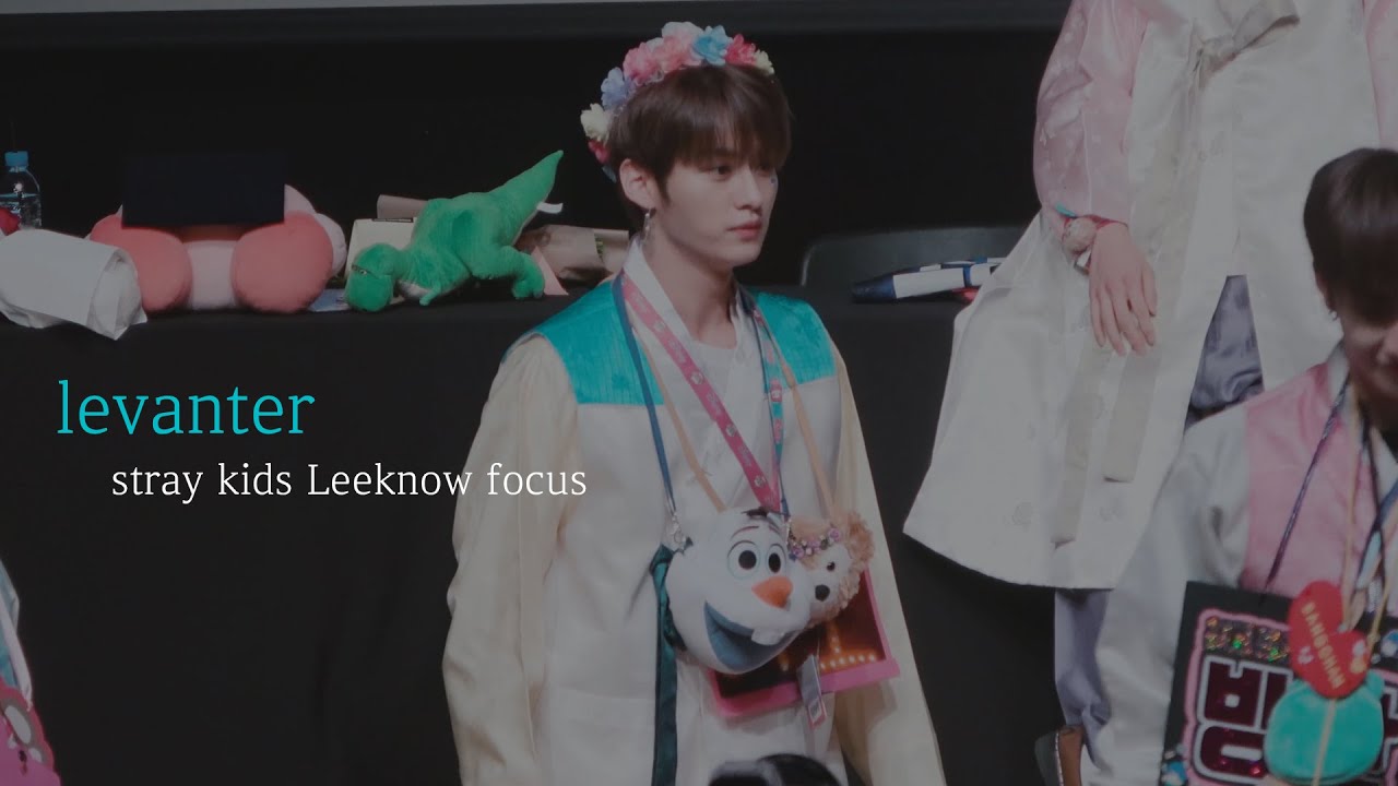 200103 스트레이 키즈 Leeknow focus - 바람 (한복.ver)