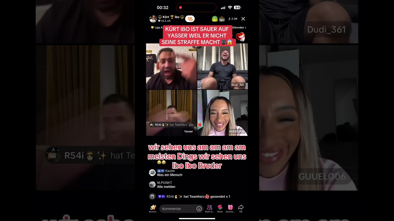 KÜRT IBO IST SAUER AUF YASSER WEIL ER NICHT SEINE STRAFFE MACHT 🎥😱