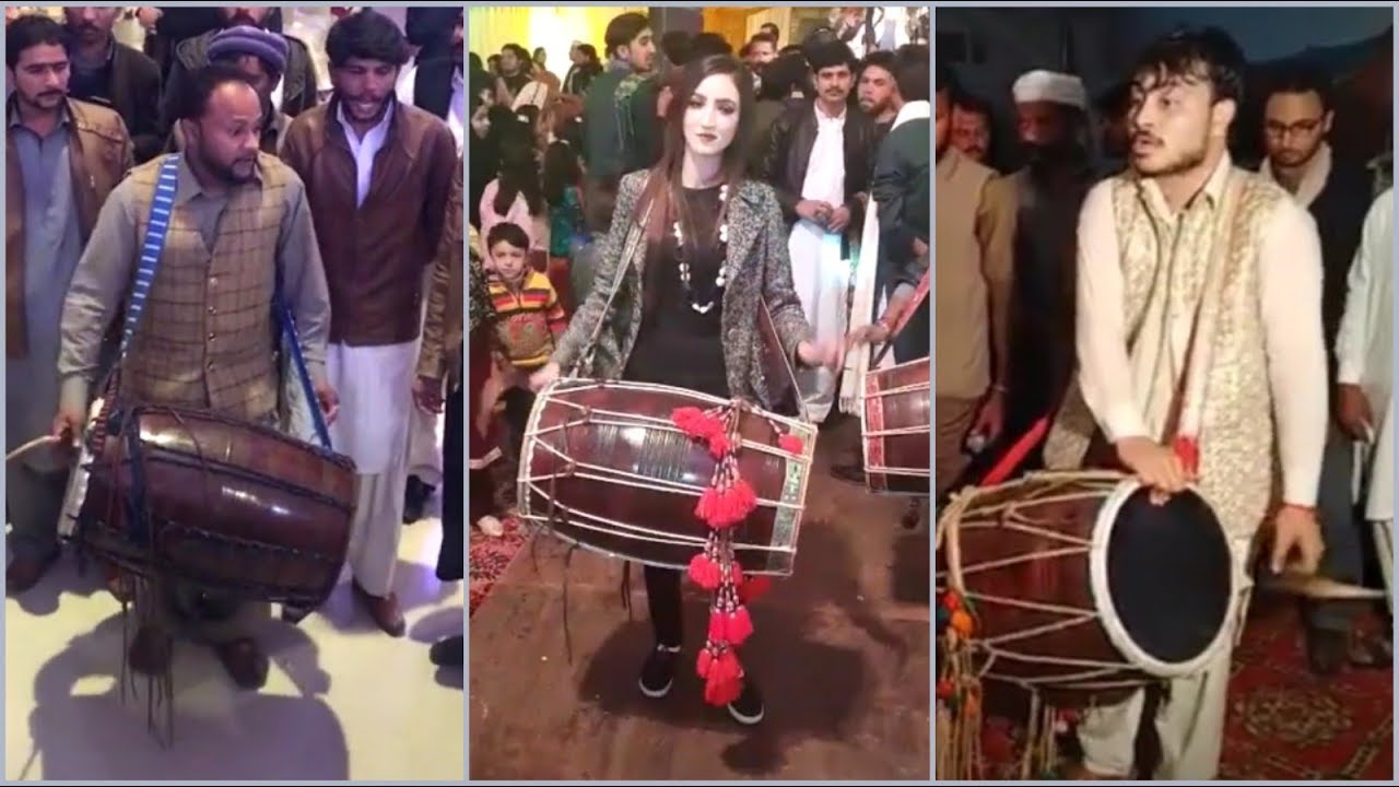Best Dhol Player | Zebi Dholi | Waseem Dholi Talagang | Pakistani Female dhol Player