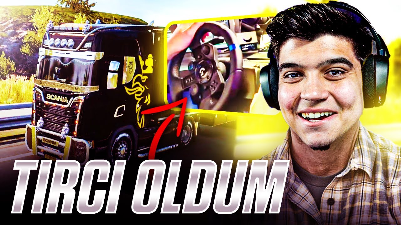 TIR ŞOFÖRÜ OLDUM!!
