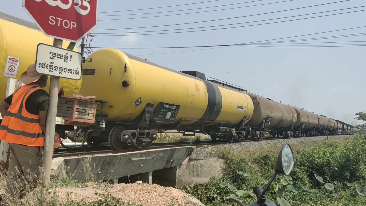 រទេះភ្លើង, រថភ្លើង, cambodia train, train from kampot train station