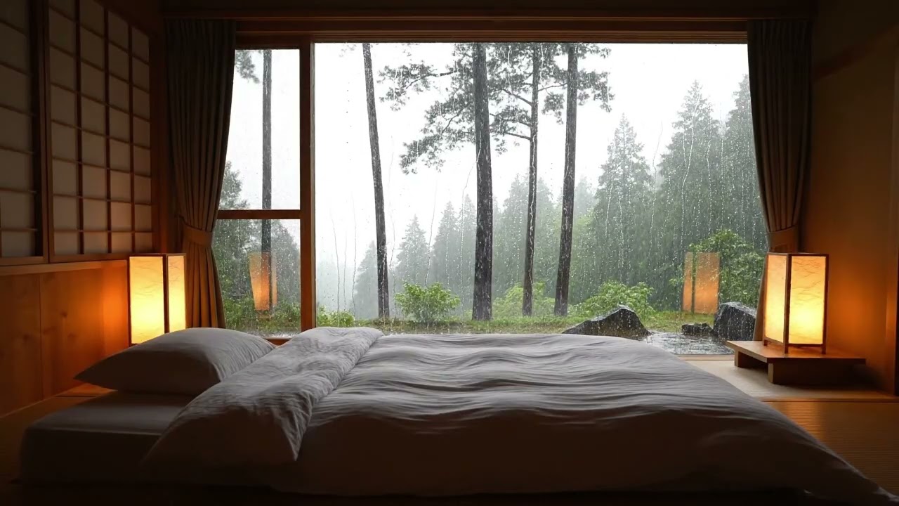 Rain and Piano for Emotional Healing, Relaxing & Better Sleep