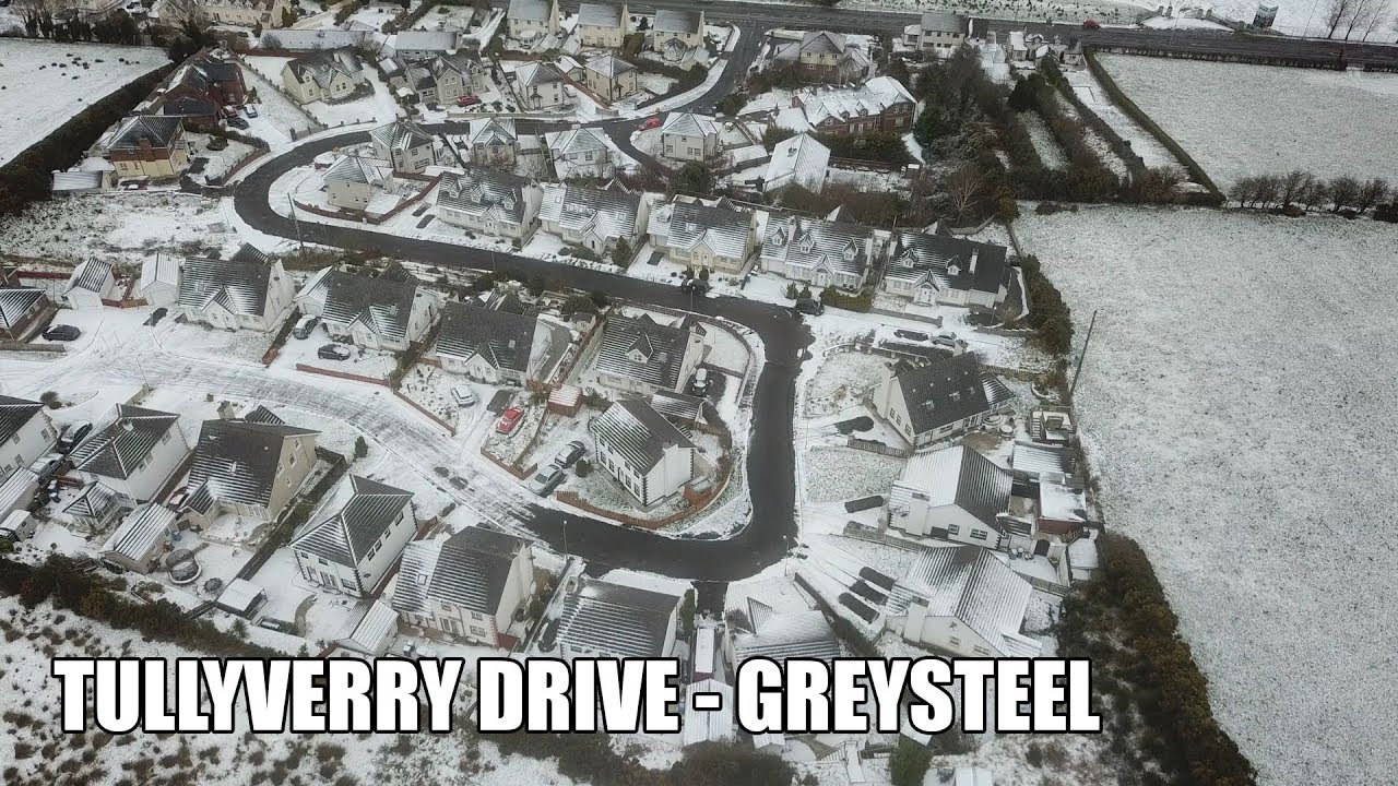 2018 - Aerial Footage of Tullyverry Drive, Greysteel