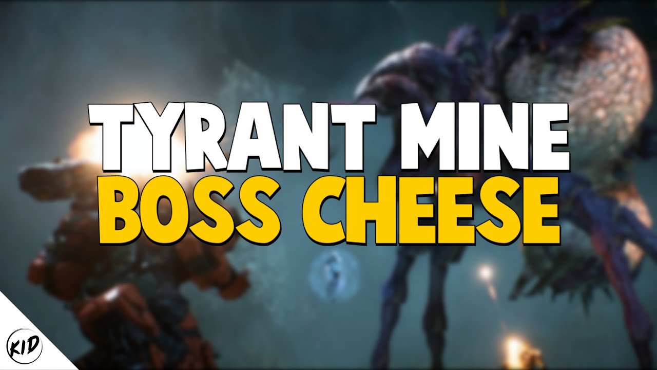 Tyrant Mine Stronghold Boss Cheese + Hard Mode Completion | Anthem |
