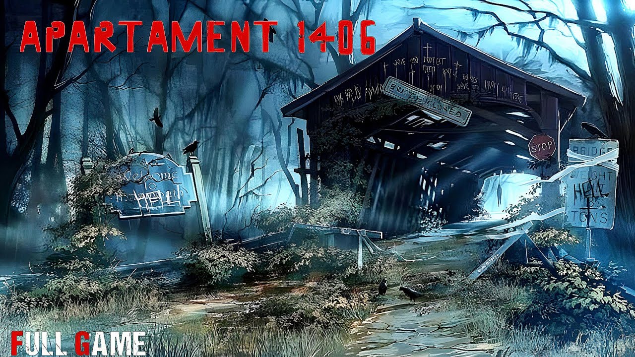 APARTMENT 1406 _ New Beautiful Full Horror Game || The sound in the dark room was terrifying || PC