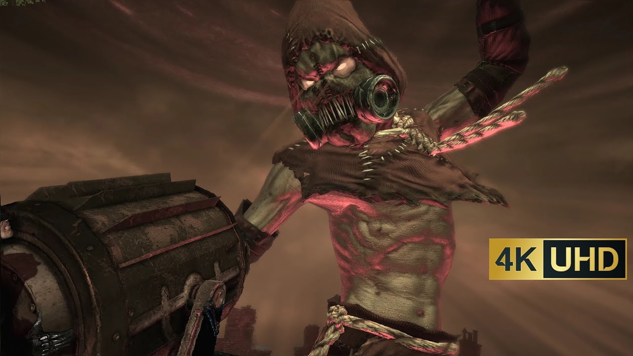 Batman Arkham Asylum 4K/60FPS - Scarecrow Nightmares