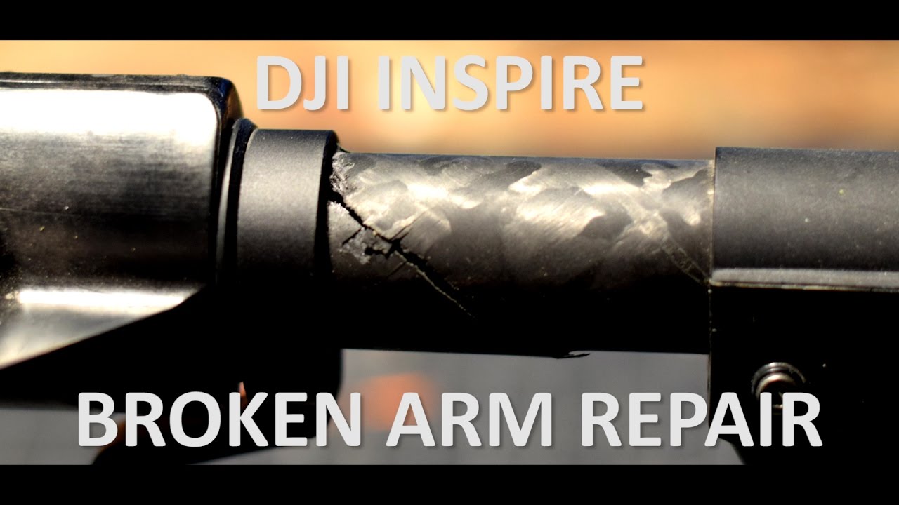 DJI Inspire - Broken Arm Repair