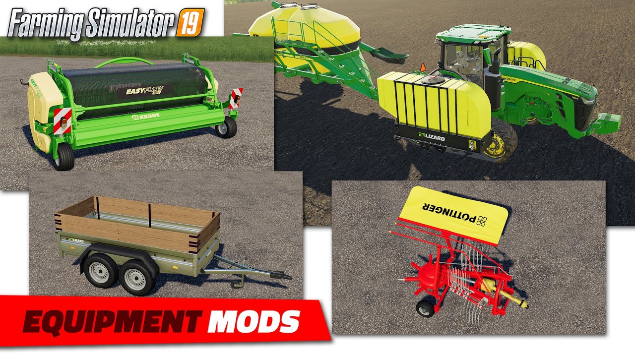 FS19 | New Equipment Mods (2020-07-09) - review