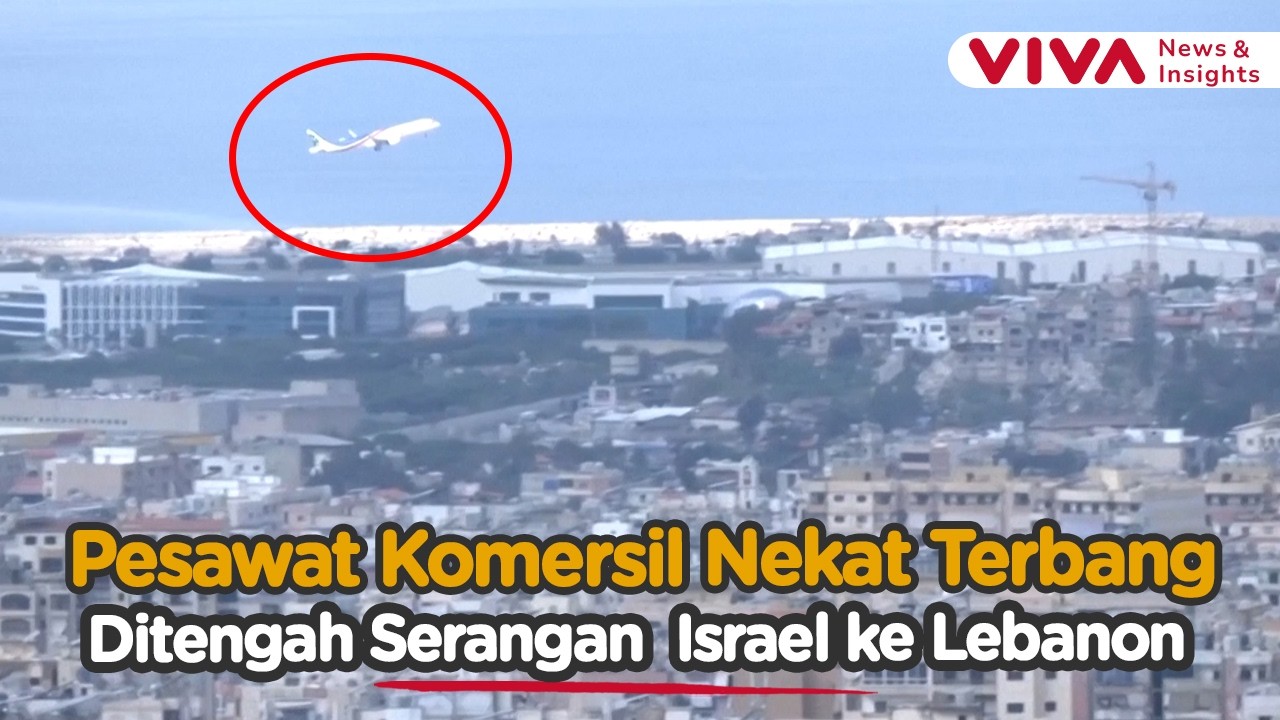 Langit Beirut Dihujani Proyektil, Lebanon Makin Terseret Perang Besar Timur Tengah