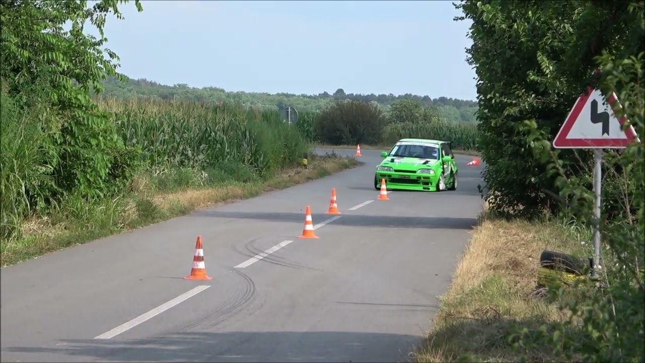 Milos Sovilj - Autoslalom Pescara 2024 - Suzuki Swift 1.3 GTi