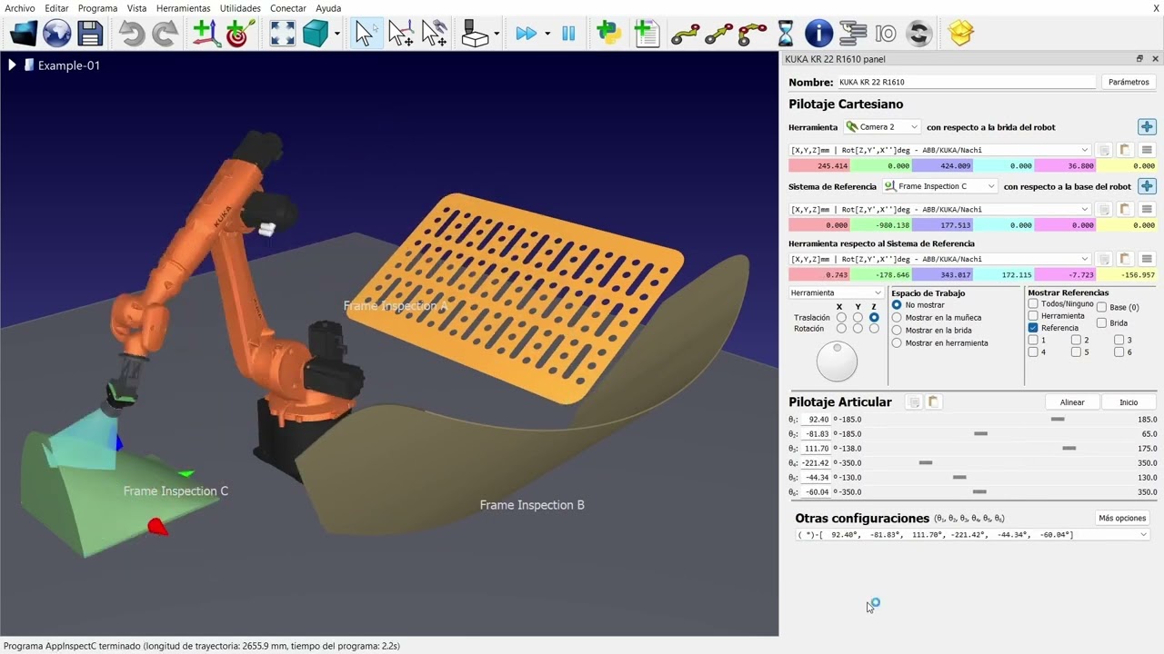 Kuka 3 pz Inspection ScorpMech