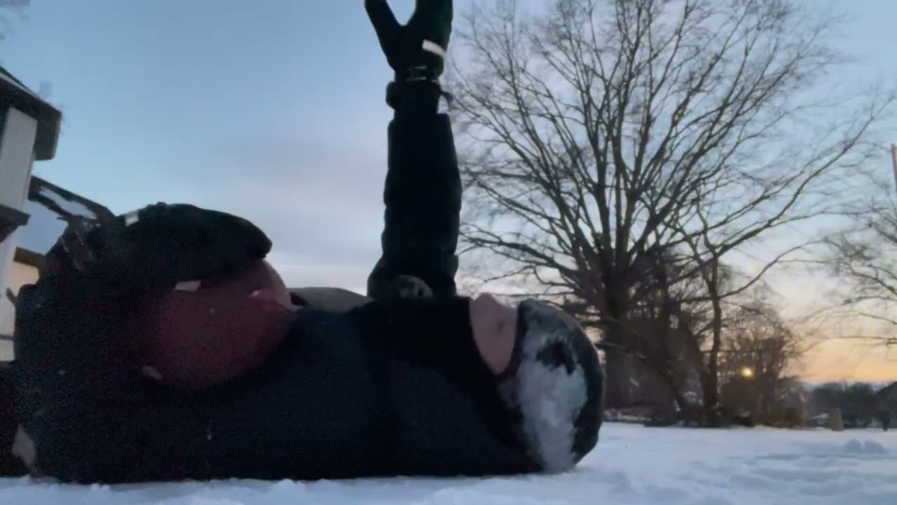 NFL snow football 