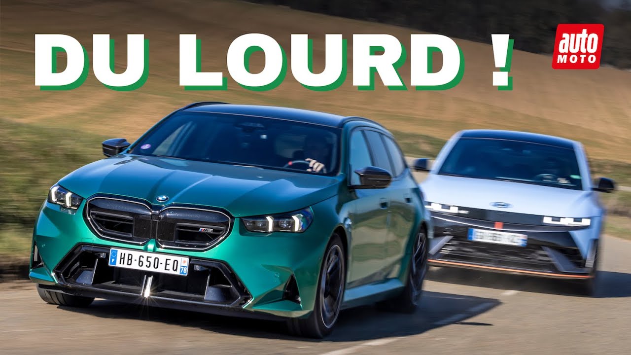 BMW M5 Touring x Hyundai Ioniq 5 N : trop électrique ou pas assez ? | 4k