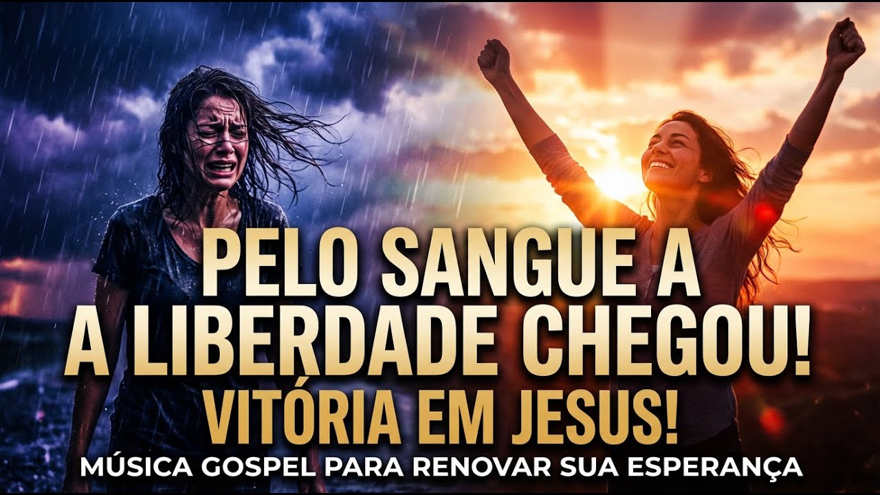 ✅ Libertação e ESPERANÇA: A luz do 🧠 Calvário na MÚSICA Gospel 🎶✨