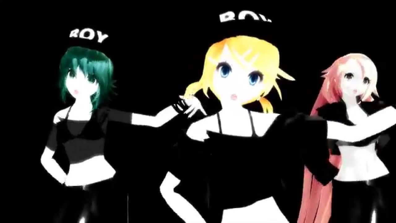 [MMD]Pomp and Circumstance Miku, Rin, Luka, iA, Gumi