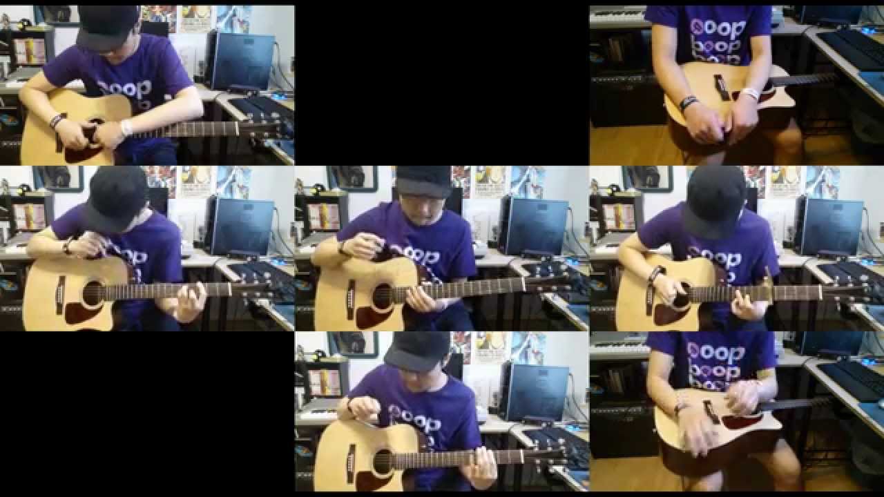 [Monty Oum Tribute] RWBY - Red Like Roses Acoustic Guitar Cover