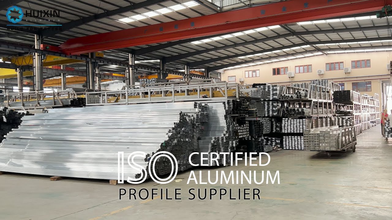 Huixin export to high quality aluminium sections for windows and doors