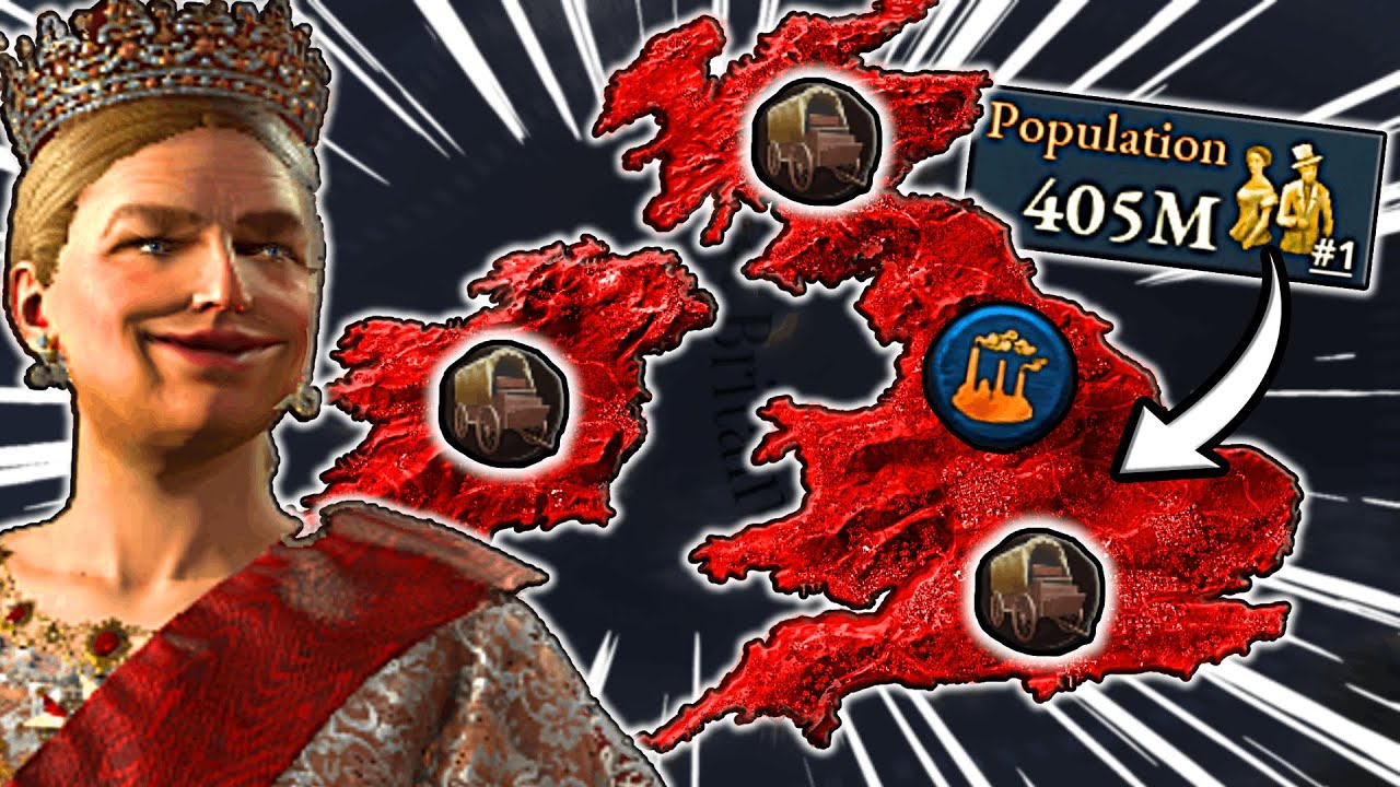 I STOLE EVERYONES RESOURCES & Brought Them TO BRITAIN in Victoria 3