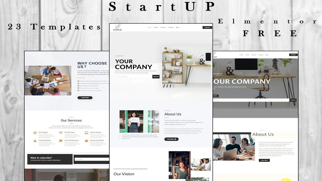FREE Website Install Of A Startup Business Website!