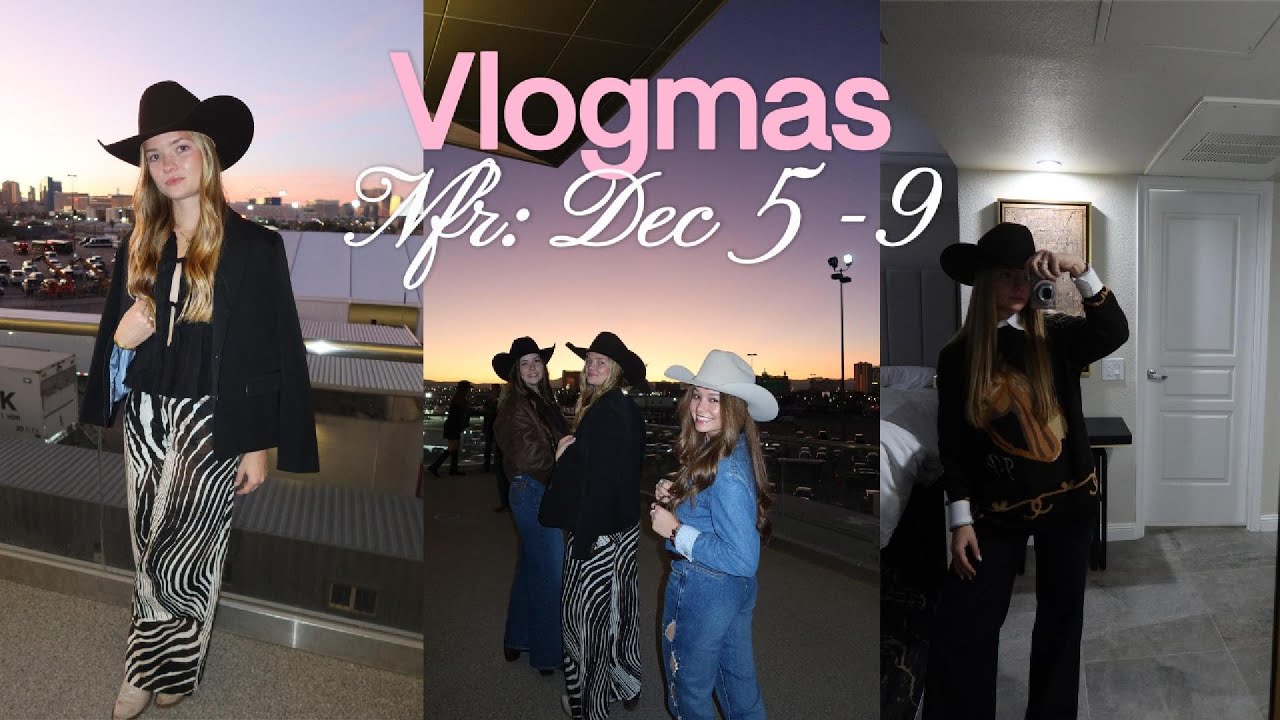 National Finals Rodeo Vlog!!