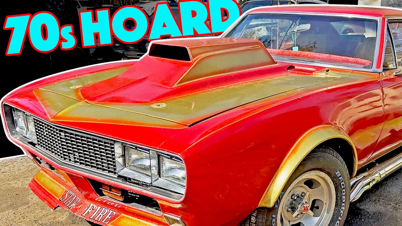 MUSCLE CAR Hoarder Shows Off Crazy Collection