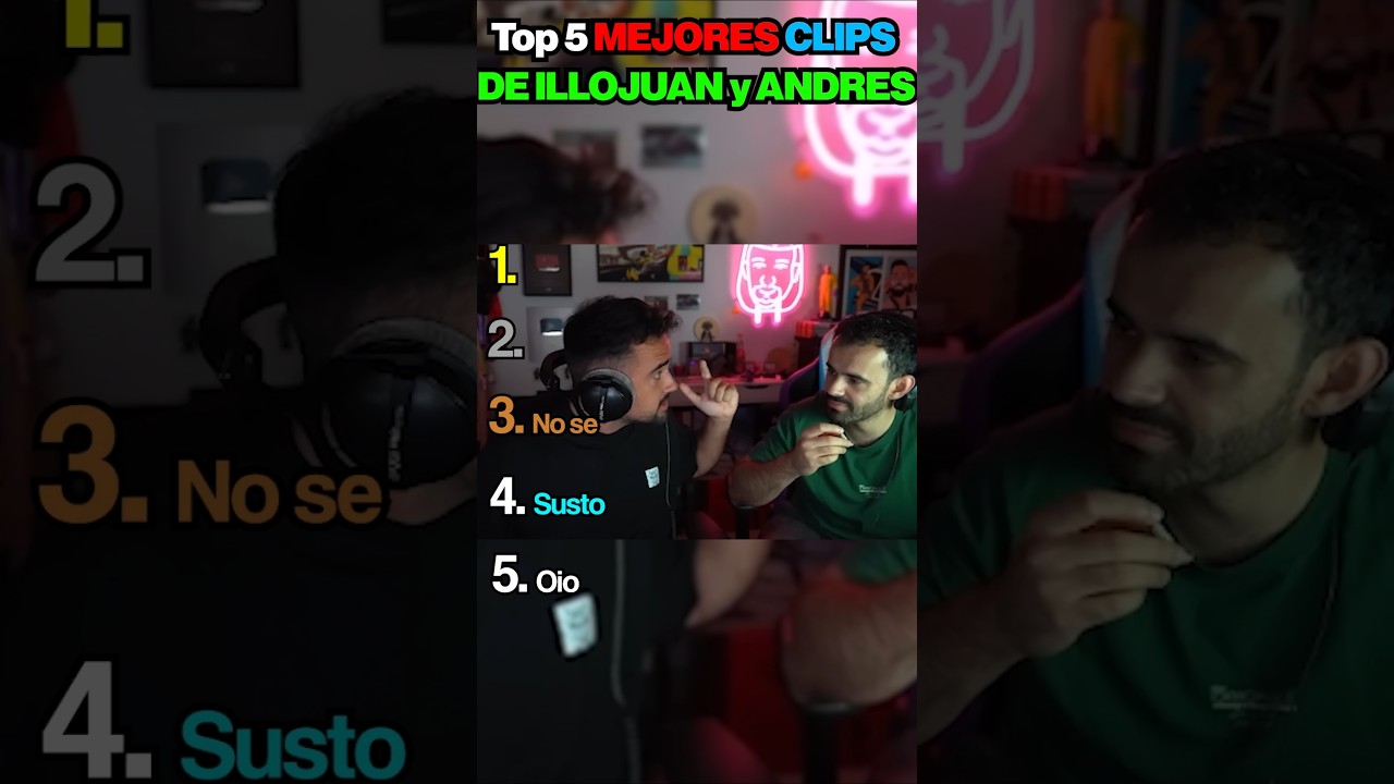 Top 5 Mejores Clips de Illojuan y Andr&eacute;s 😭