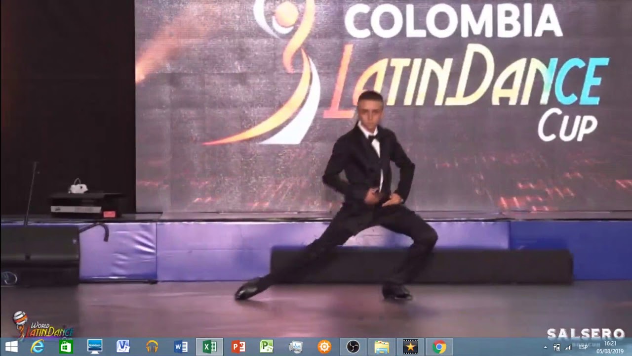 Solista Tango Hombre Junior Samuel  Sanchez