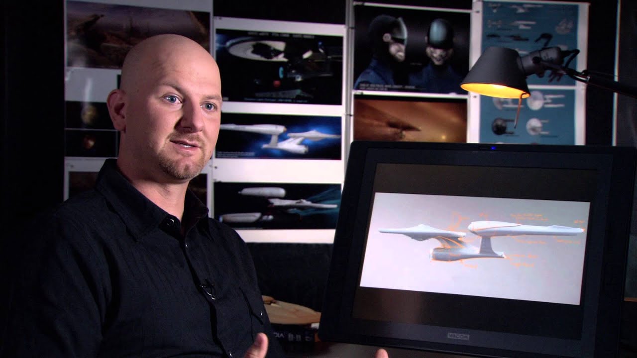 Star Trek 2009. Designing the Enterprise