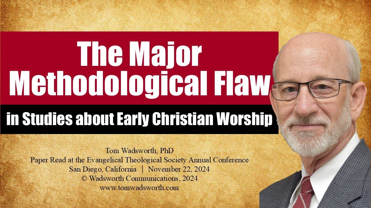 The Major Methodological Flaw in Studies about Early Christian Worship