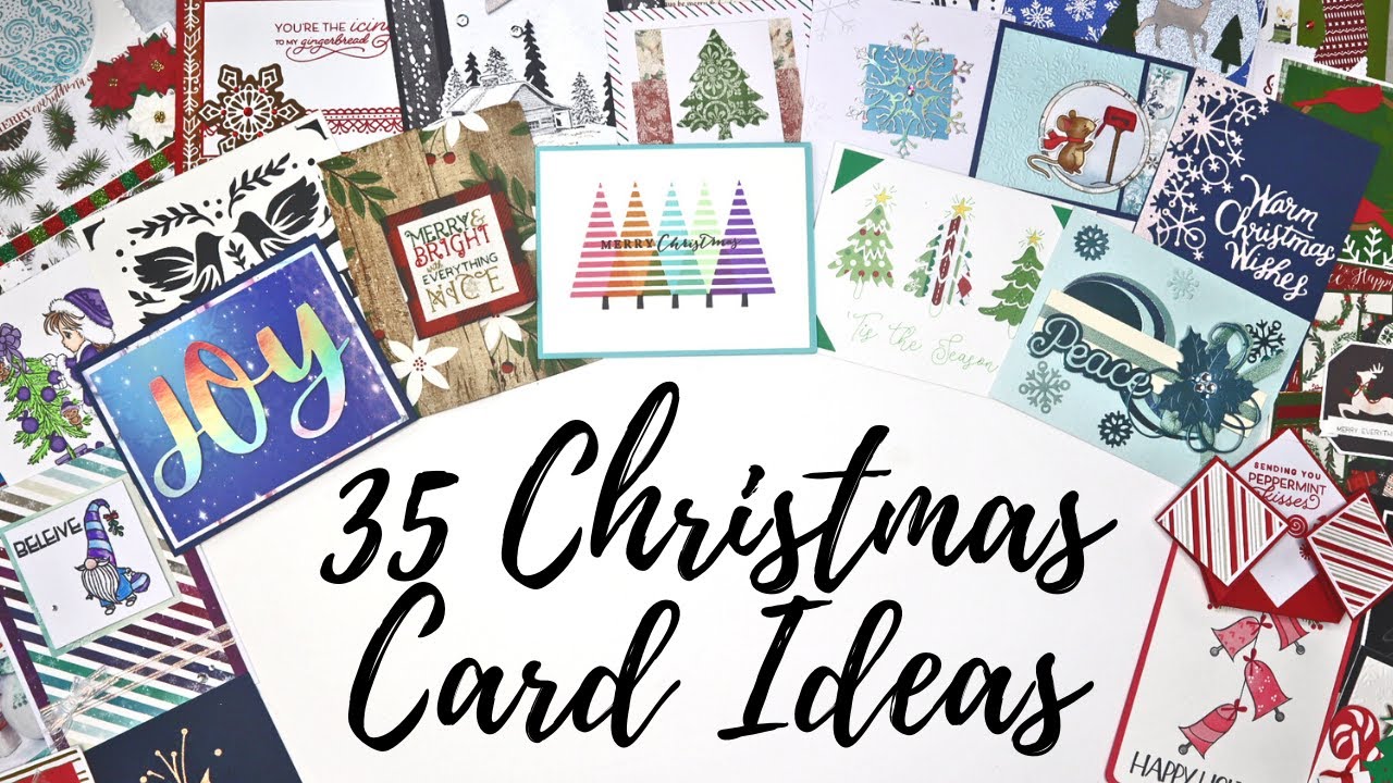 35 Handmade Christmas Card Ideas