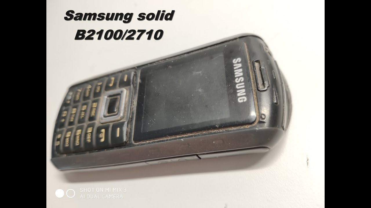 Démontage Samsung Solid B2100/B2710,  Le téléphone de chantier! Disassembly - Teardown