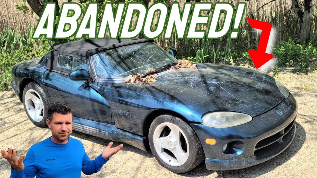 We Bought a Dodge Viper that Someone Left For Dead! - Flying Wheels