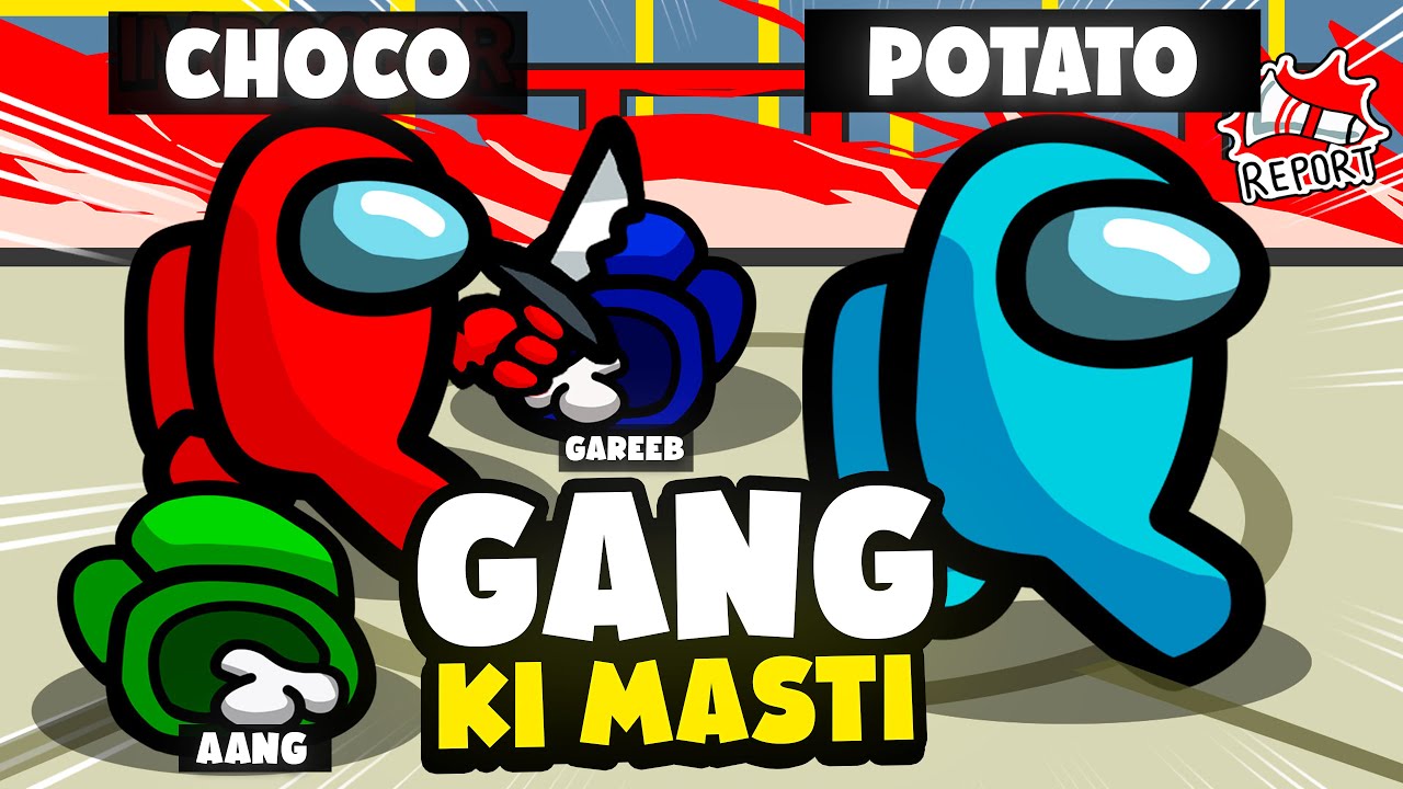 BEING SUS WITH THE GANG! AMONG US LIVE!