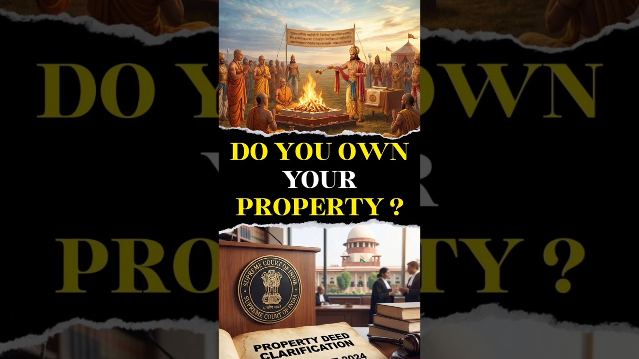 Your Property Deed is NOT Proof of Ownership!