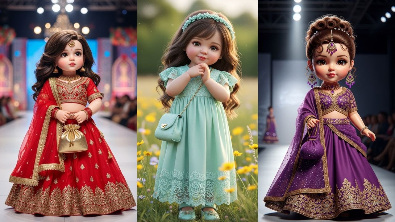 Cutest Angels Lighting Up the Ramp 👑✨