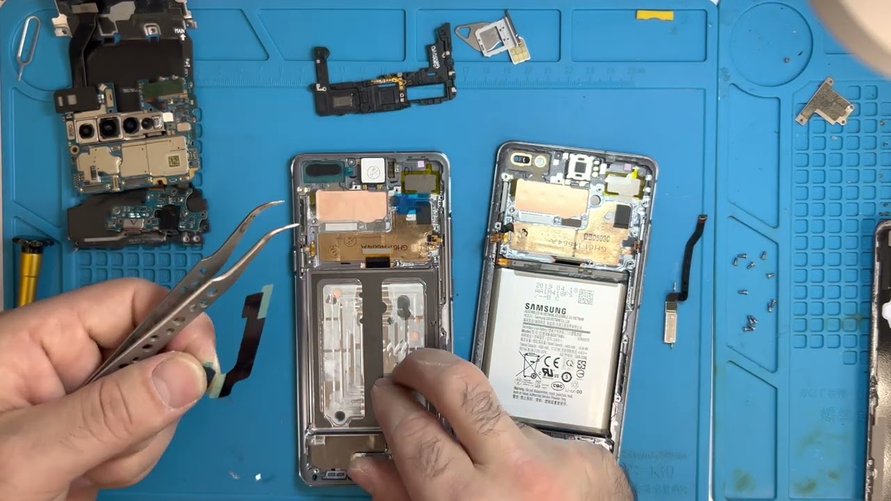 Samsung S10 5G screen replacement / Самсунг  S10 5G замена экрана / Samsung S10 5G LCD deyişimi