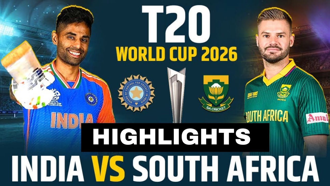 India vs South Africa T20 World Cup match Kaun Jita,Cal ka match kaun Jita,IND vs SA highlights 2026