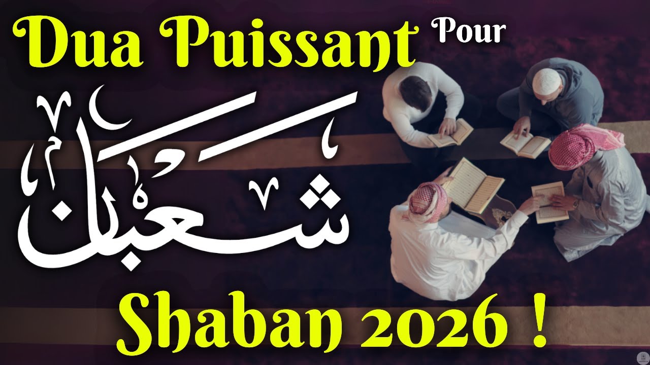 🙏 Écoutez Cette Prière en Chaabane 2026 — Dieu Ouvre les Portes du Bonheur et de la Prospérité