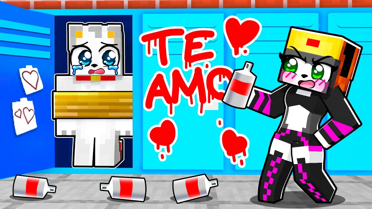 Chica BULLYING Se ENAMORA de Alexy en Minecraft! 😍