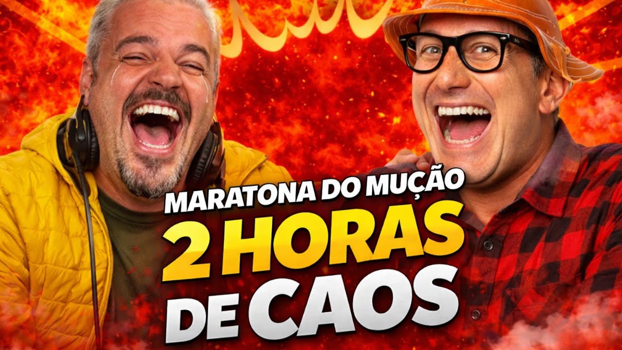 👉 #mução MARATONA ESPECIAL 🚨🔥 2 HORAS DE CAOS QUE SAÍRAM DO CONTROLE 😂 #ticaracaticast #humor