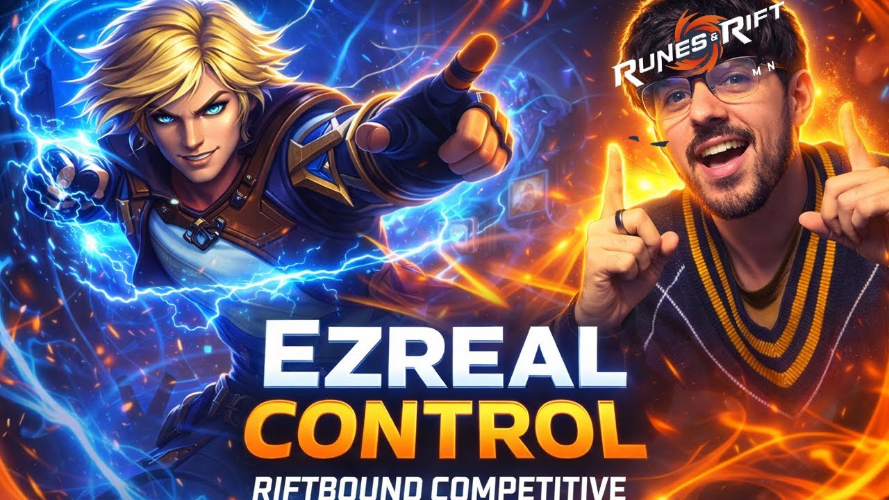 ¿Como jugar Riftbound COMPETITIVO online? El MEJOR mazo de Ezreal