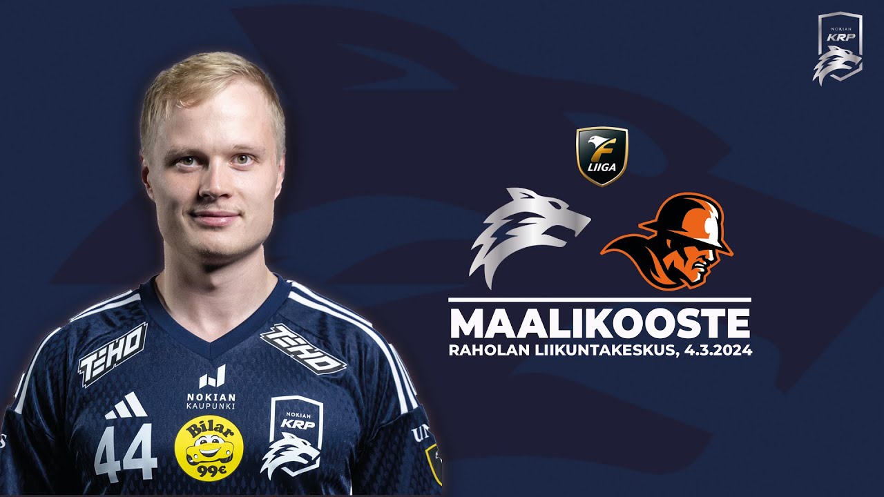 F-Liiga: Nokian KrP–Esport Oilers, Maalikooste, 4.3.2024