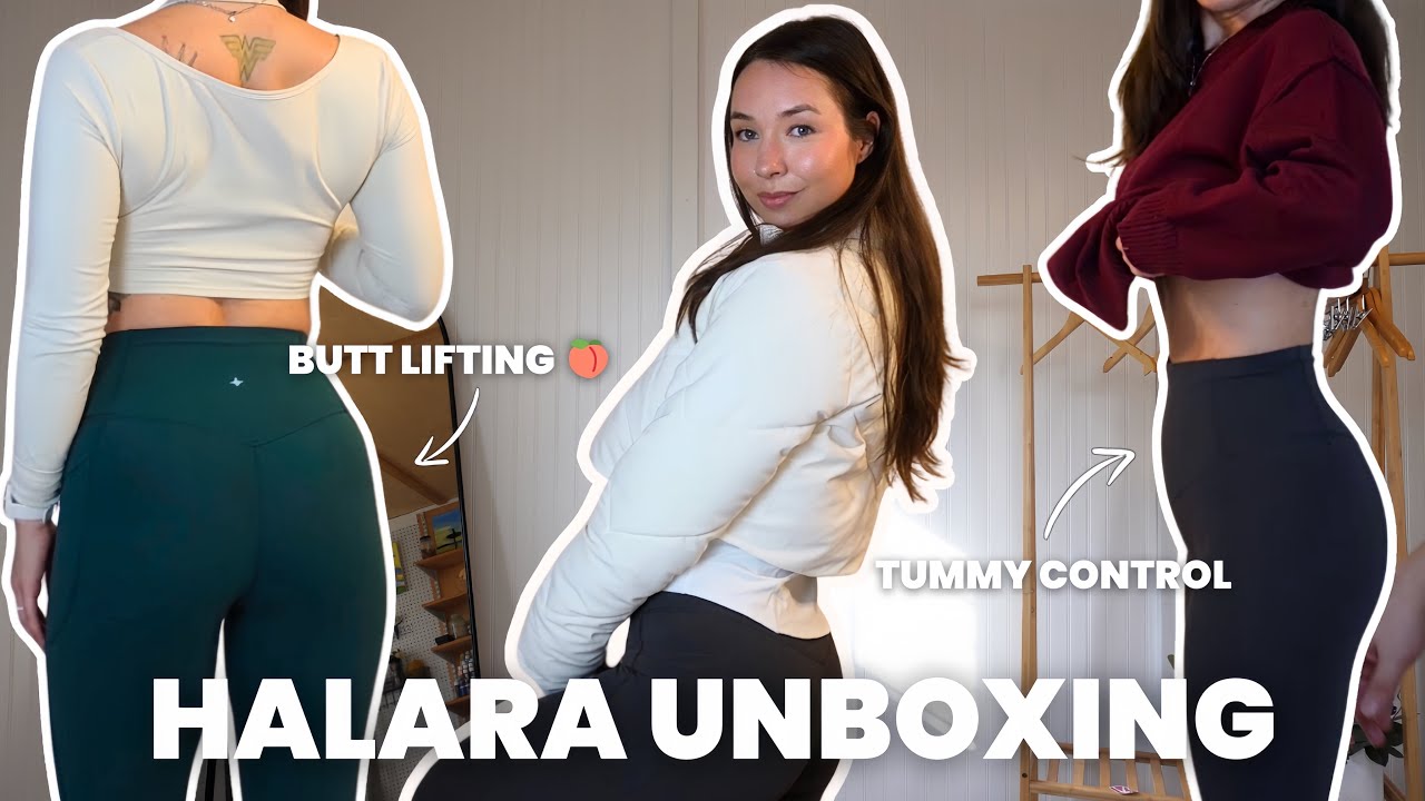 Пробую леггинсы Halara UltraSculpt&trade;, которые вас очаровывают | Честный отзыв + НОВАЯ пуховая куртка!