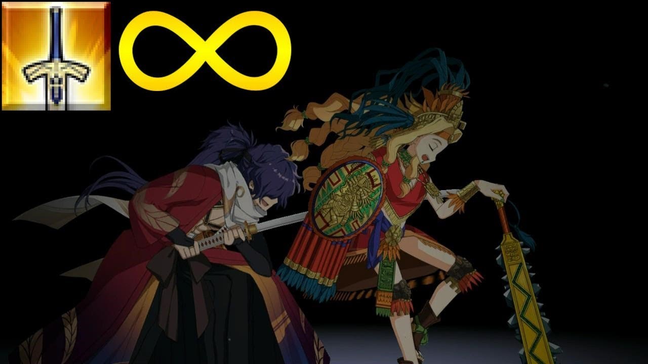 [FGO Babylonia] ~ Okada Izo VS Quetzalcoatl (NP Spam)