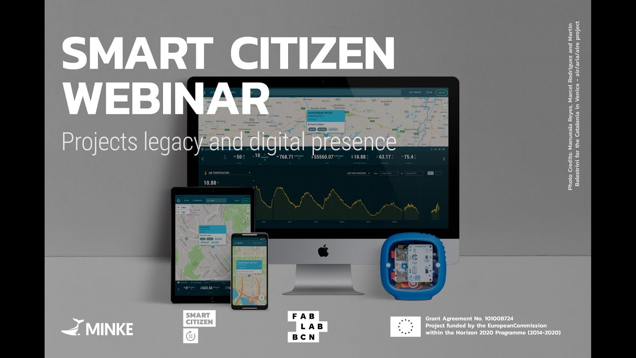 Smart Citizen Webinar - 6.4 Project legacy and digital presence