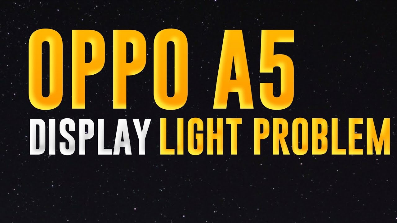 OPPO A5 DISPLAY LIGHT PROBLEM||NOGRAPHICS SOLUTON